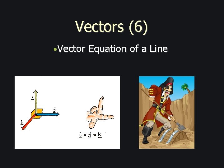 Vectors (6) • Vector Equation of a Line 