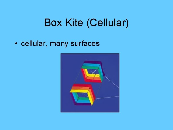 Box Kite (Cellular) • cellular, many surfaces 