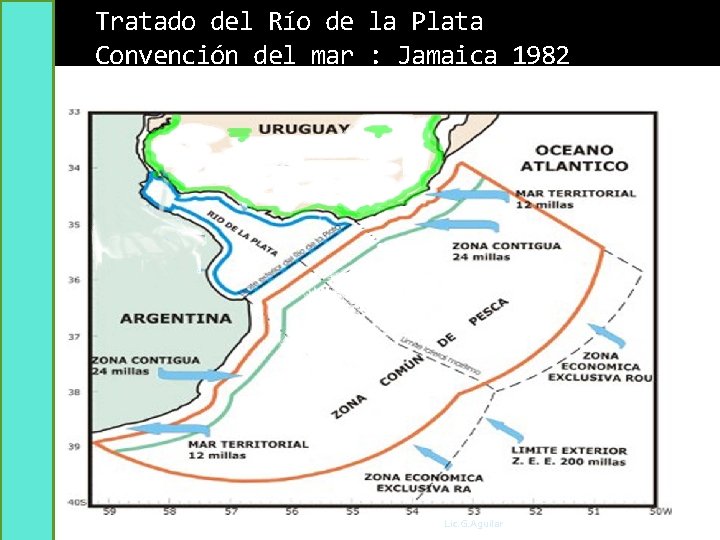 Tratado del Río de la Plata Convención del mar : Jamaica 1982 Lic. G.