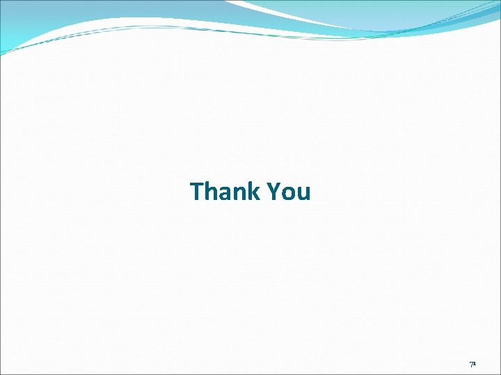 Thank You 71 