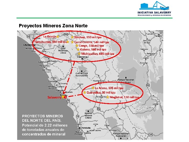 Proyectos Mineros Zona Norte Muelle Nro. 1 Terminal Portuario Proyectos Mineros Zona Norte Muelle Nro. 1 Terminal Portuario