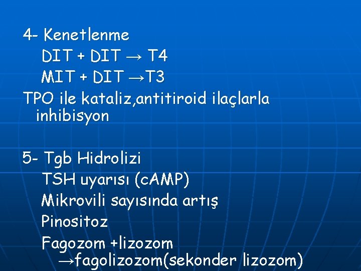 4 - Kenetlenme DIT + DIT → T 4 MIT + DIT →T 3