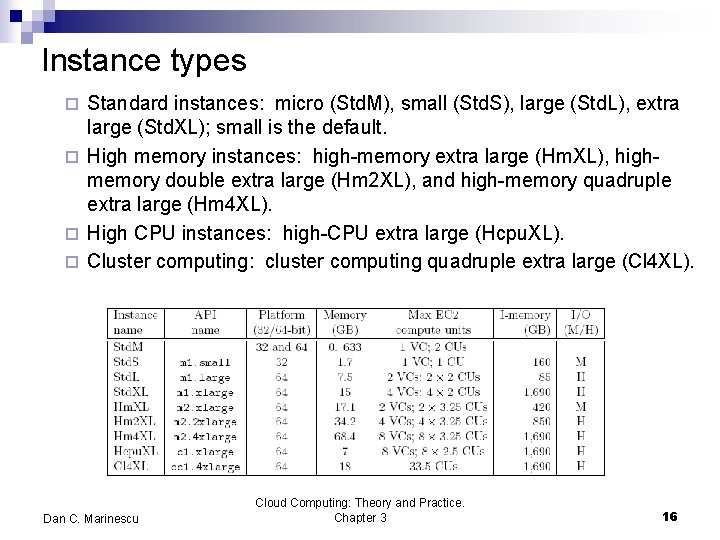 Chapter 3 Cloud Infrastructure Dan C Marinescu Cloud
