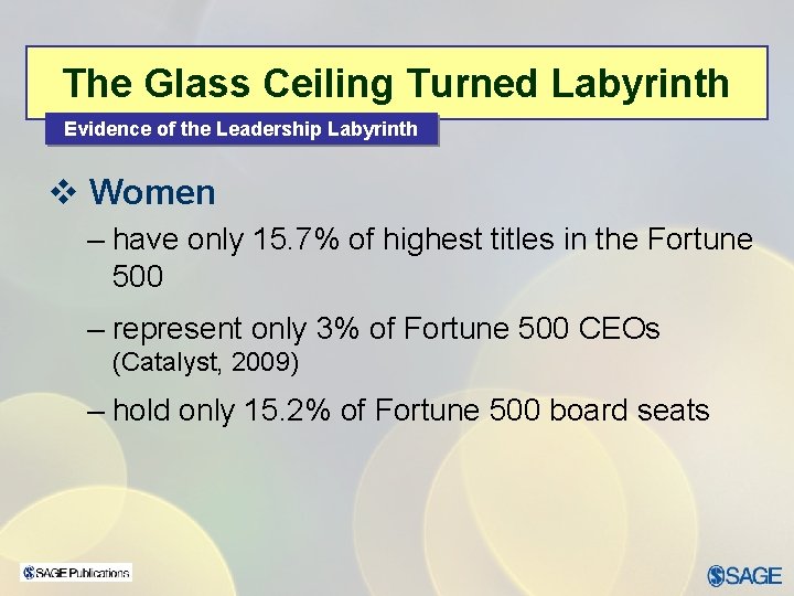 The Glass Ceiling Turned Labyrinth Evidence of the Leadership Labyrinth v Women – have