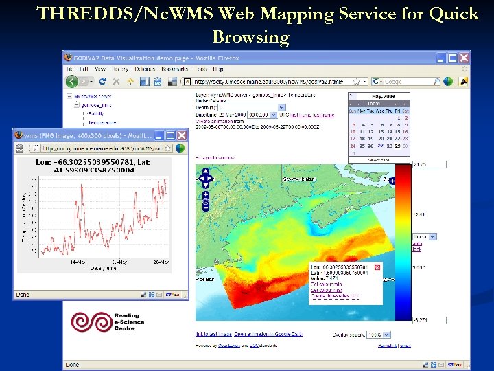 THREDDS/Nc. WMS Web Mapping Service for Quick Browsing 