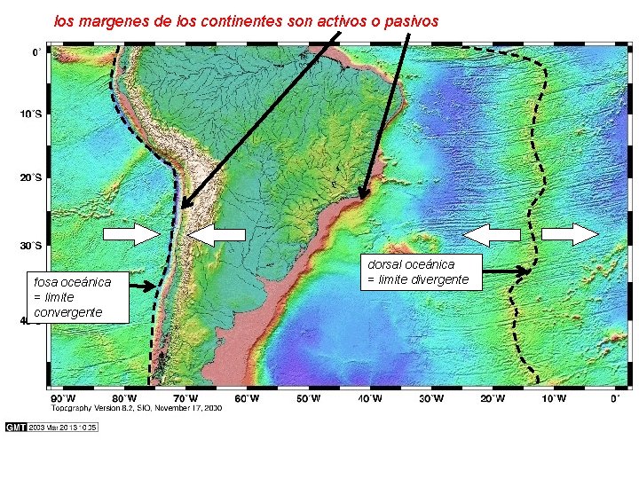 los margenes de los continentes son activos o pasivos fosa oceánica = limite convergente los margenes de los continentes son activos o pasivos fosa oceánica = limite convergente