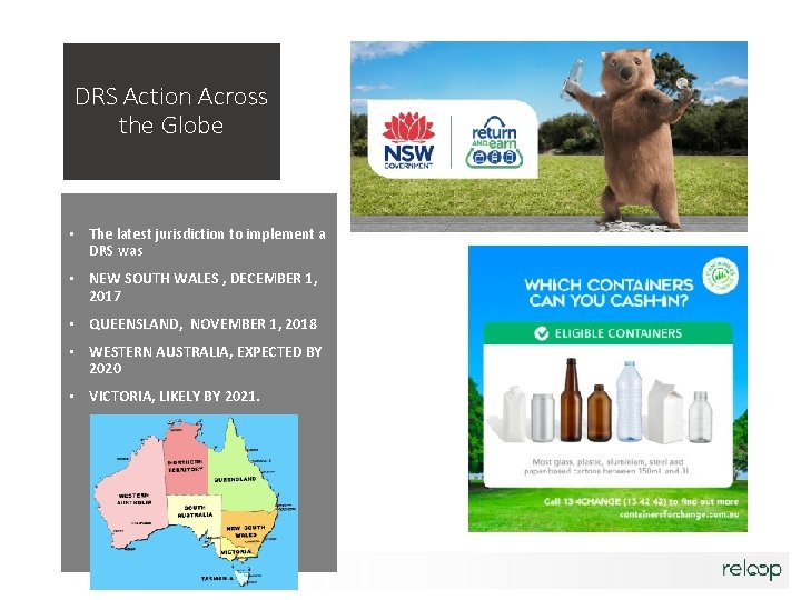 DRS Action Across the Globe • The latest jurisdiction to implement a DRS was DRS Action Across the Globe • The latest jurisdiction to implement a DRS was