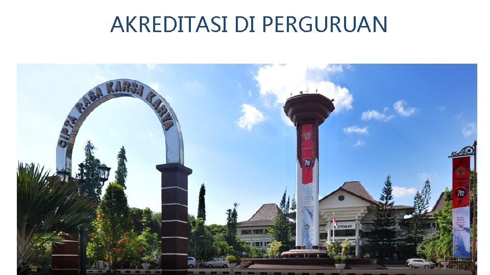 AKREDITASI DI PERGURUAN 