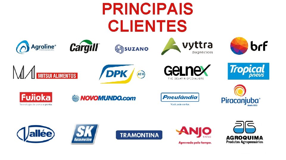 PRINCIPAIS CLIENTES 