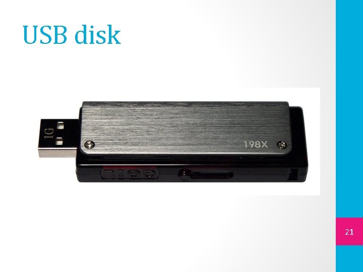 USB disk 21 