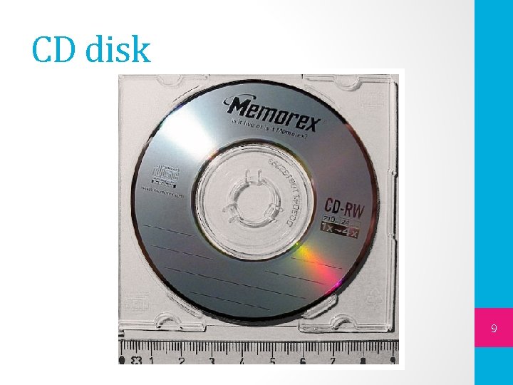 CD disk 9 