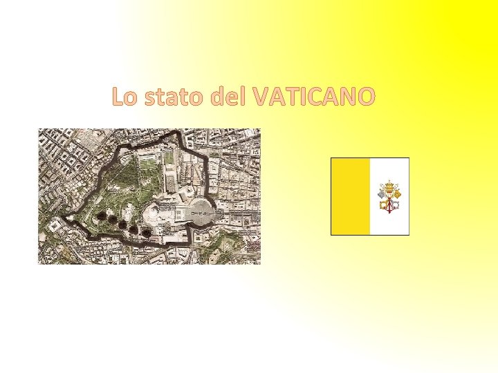 Lo stato del VATICANO 