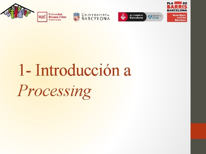 1 - Introducción a Processing 