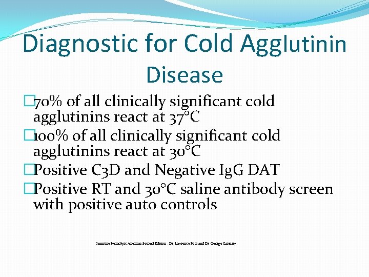 Cold Agglutinin Screen vs Cold Agglutinin Titer What