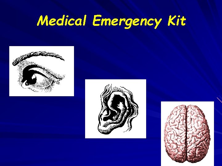 Medical Emergency Kit 