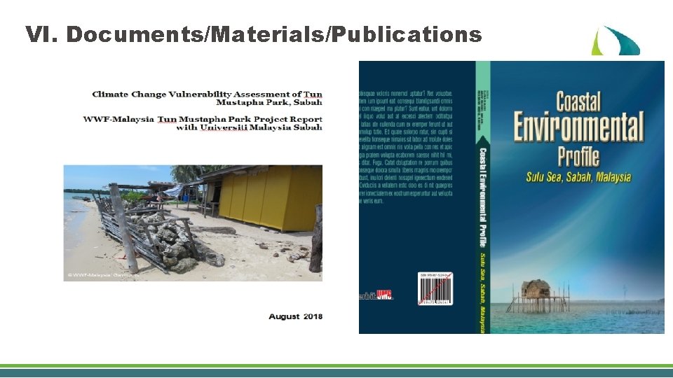 VI. Documents/Materials/Publications 