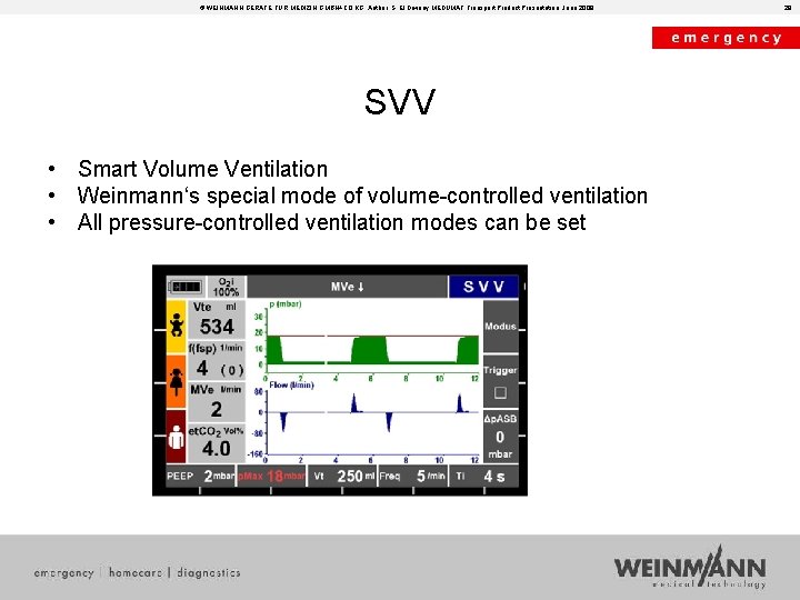 © WEINMANN GERÄTE FÜR MEDIZIN GMBH+CO. KG, Author: S. El Diwany MEDUMAT Transport Product