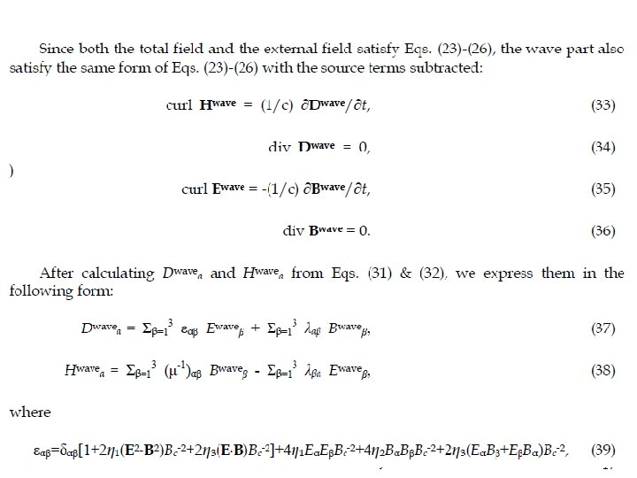 2011. 12. NTHU Foundations of Classical Electrodynamics and PPM Framework W-T Ni 17 