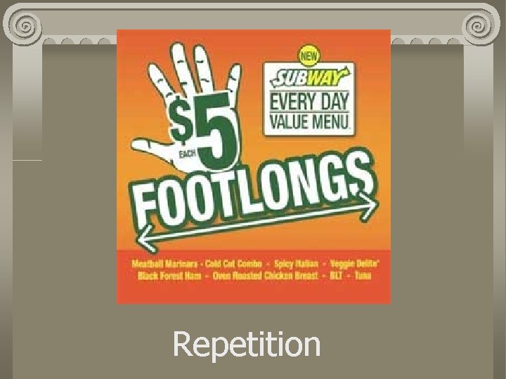 Repetition 