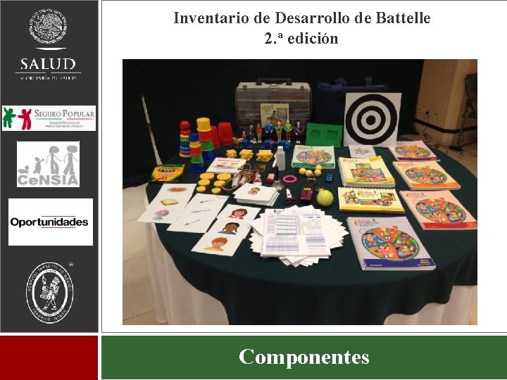 Inventario de Desarrollo de Battelle 2. a edición 11 Componentes 