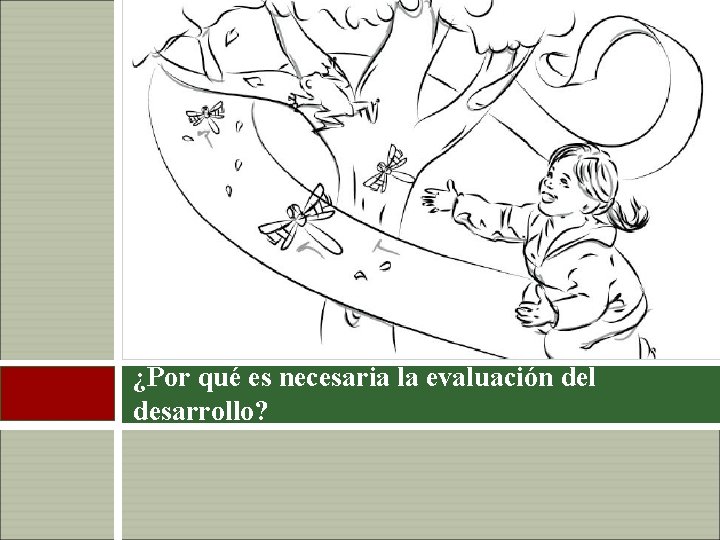 37 ¿Por qué es necesaria la evaluación del desarrollo? 