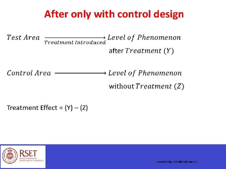  • After only with control design 