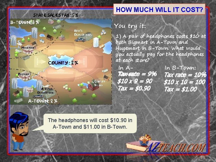 HOW MUCH WILL IT COST? You try it: 1) A pair of headphones costs