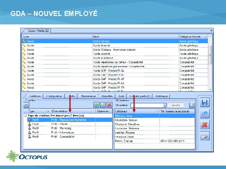 GDA – NOUVEL EMPLOYÉ 