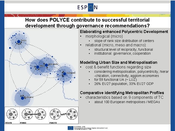 How does POLYCE contribute to successful territorial development through governance recommendations? Elaborating enhanced Polycentric