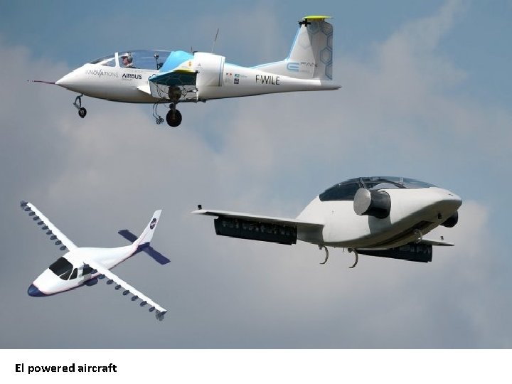 El powered aircraft 