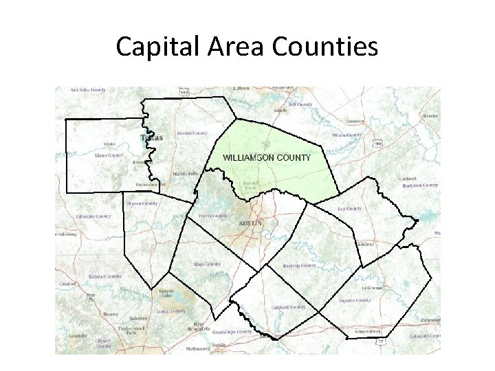Capital Area Counties 