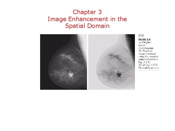 Chapter 3 Image Enhancement in the Spatial Domain 