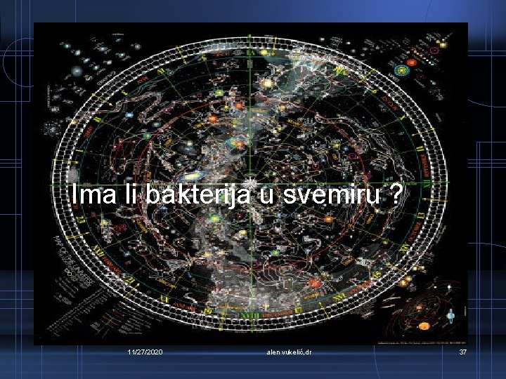 Ima li bakterija u svemiru ? 11/27/2020 alen vukelić, dr 37 