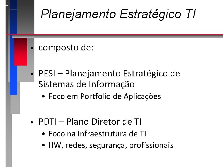Gesto de TI Aula 1 Introduo Prof Lus