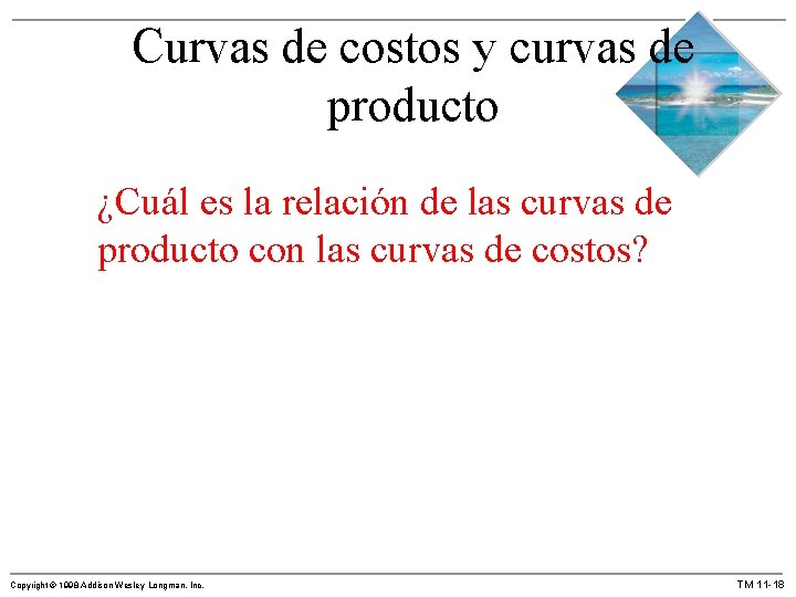 Curvas de costos y curvas de producto ¿Cuál es la relación de las curvas