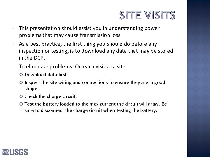 This presentation should assist you in understanding power problems that may cause transmission This presentation should assist you in understanding power problems that may cause transmission