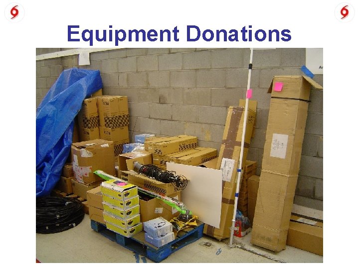 Equipment Donations 