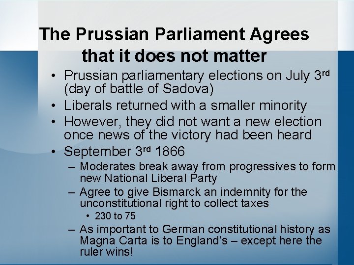 The Prussian Parliament Agrees that it does not matter • Prussian parliamentary elections on