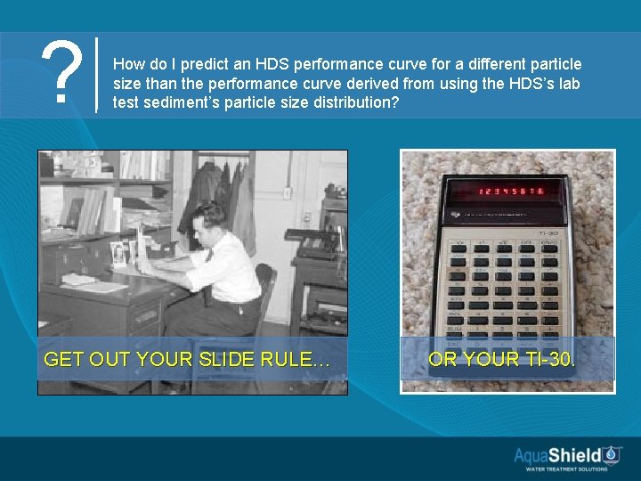 ? How do I predict an HDS performance curve for a different particle size