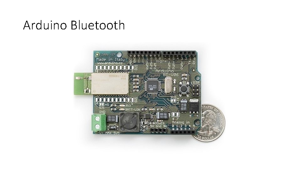 Arduino Bluetooth 