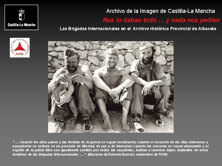 Archivo de la Imagen de Castilla-La Mancha Nos lo daban todo … y nada