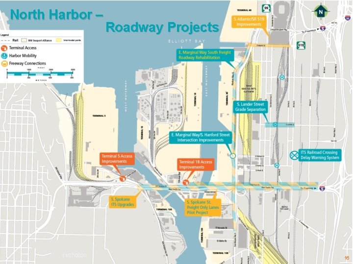 North Harbor – 11/27/2020 Roadway Projects 16 