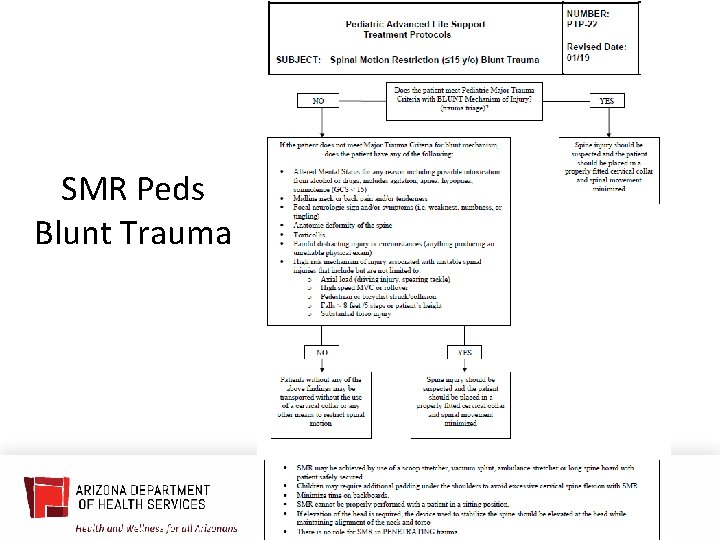 SMR Peds Blunt Trauma 