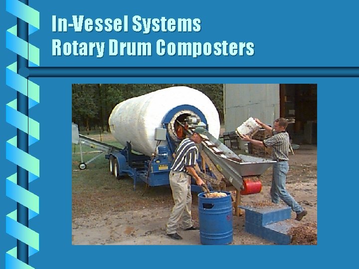 In-Vessel Systems Rotary Drum Composters 