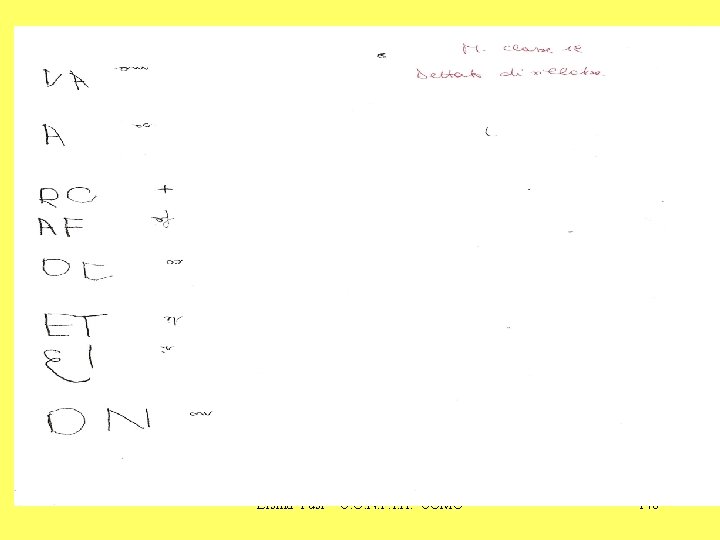 Ersilia Fusi - U. O. N. P. I. A. COMO 146 Ersilia Fusi - U. O. N. P. I. A. COMO 146