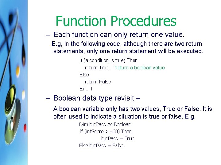 Csci N 331 Vb Net Programming 6 C