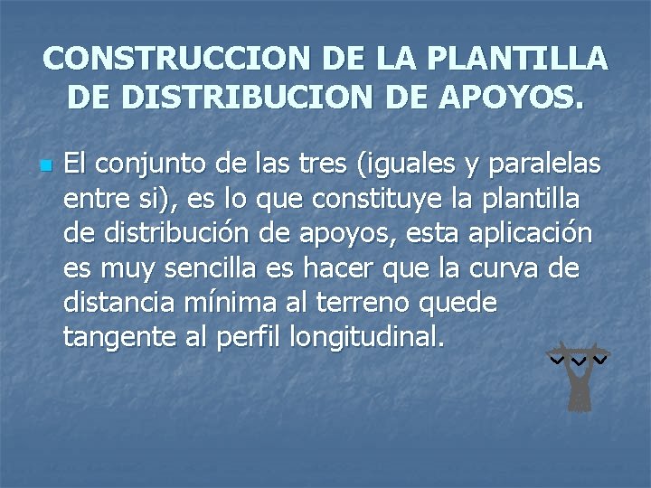 CONSTRUCCION DE LA PLANTILLA DE DISTRIBUCION DE APOYOS. n El conjunto de las tres