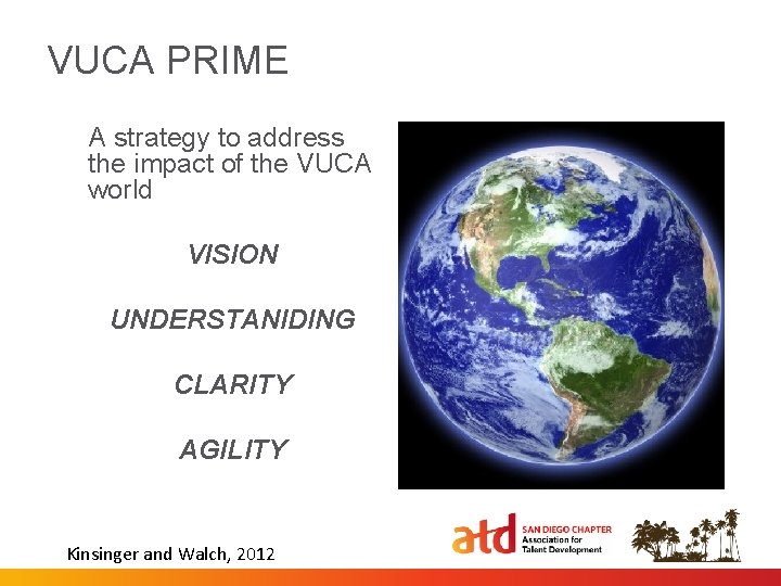 VUCA PRIME A strategy to address the impact of the VUCA world VISION UNDERSTANIDING