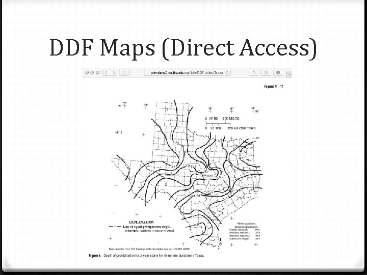 DDF Maps (Direct Access) 