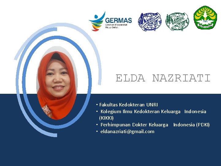 ELDA NAZRIATI • Fakultas Kedokteran UNRI • Kolegium Ilmu Kedokteran Keluarga Indonesia (KIKKI) •